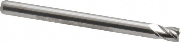Kyocera SGS Precision Tools 00441 Square End Mill 0.1200" Dia, 0.1875" LOC, 4 Flute, Solid Carbide