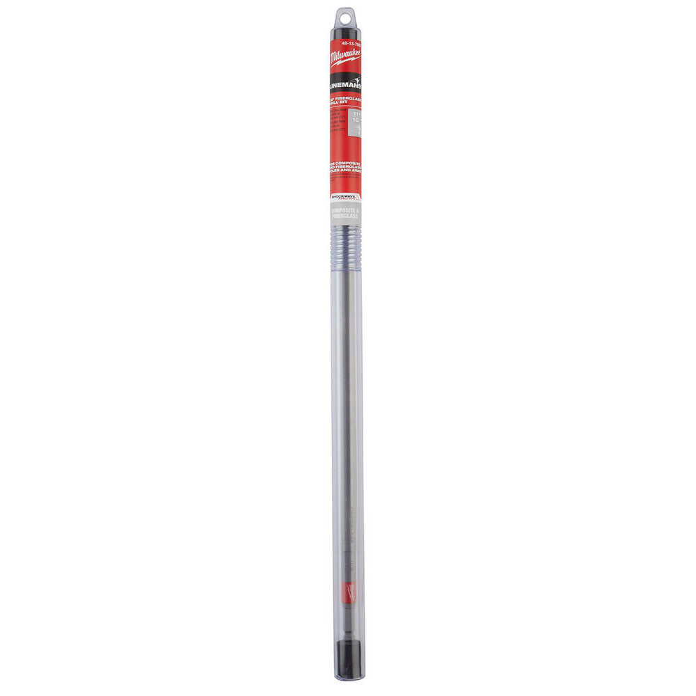 Milwaukee Tool 48-13-7805 Auger & Utility Drill Bits Auger Bit Size 0.6875in  Shank Diameter 0.4375  Shank Size 0.4375in  Shank Type Hex  Tool Material High-Speed Steel Carbide  Coated Uncoated