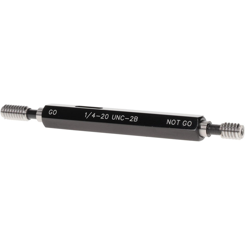 SPI 34-375-6 Plug Thread Gage 1/4-20 Thread, 2B Class, Double End, Go & No Go