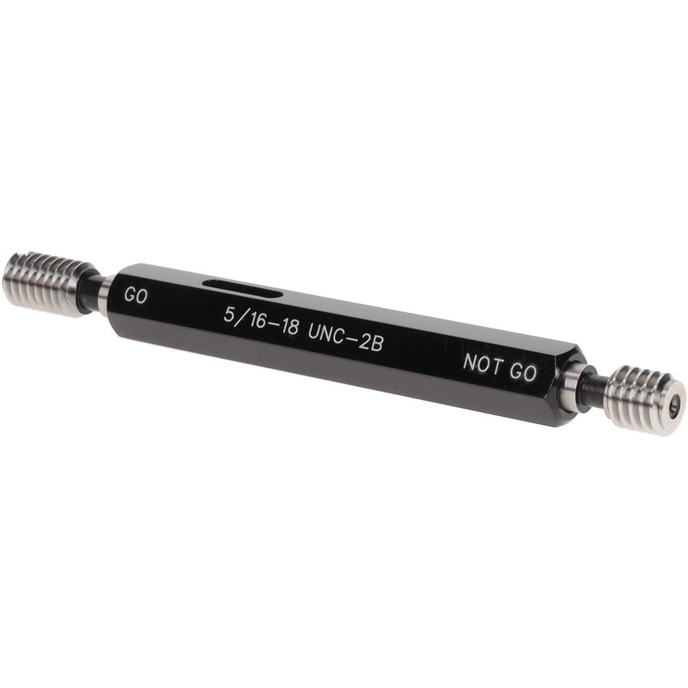 SPI 34-381-4 Plug Thread Gage 5/16-18 Thread, 2B Class, Double End, Go & No Go