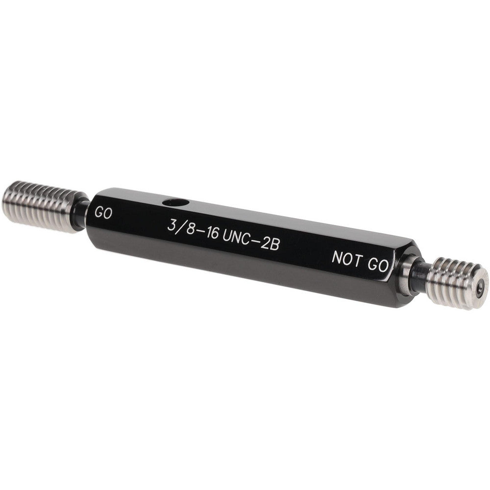 SPI 34-387-1 Plug Thread Gage 3/8-16 Thread, 2B Class, Double End, Go & No Go