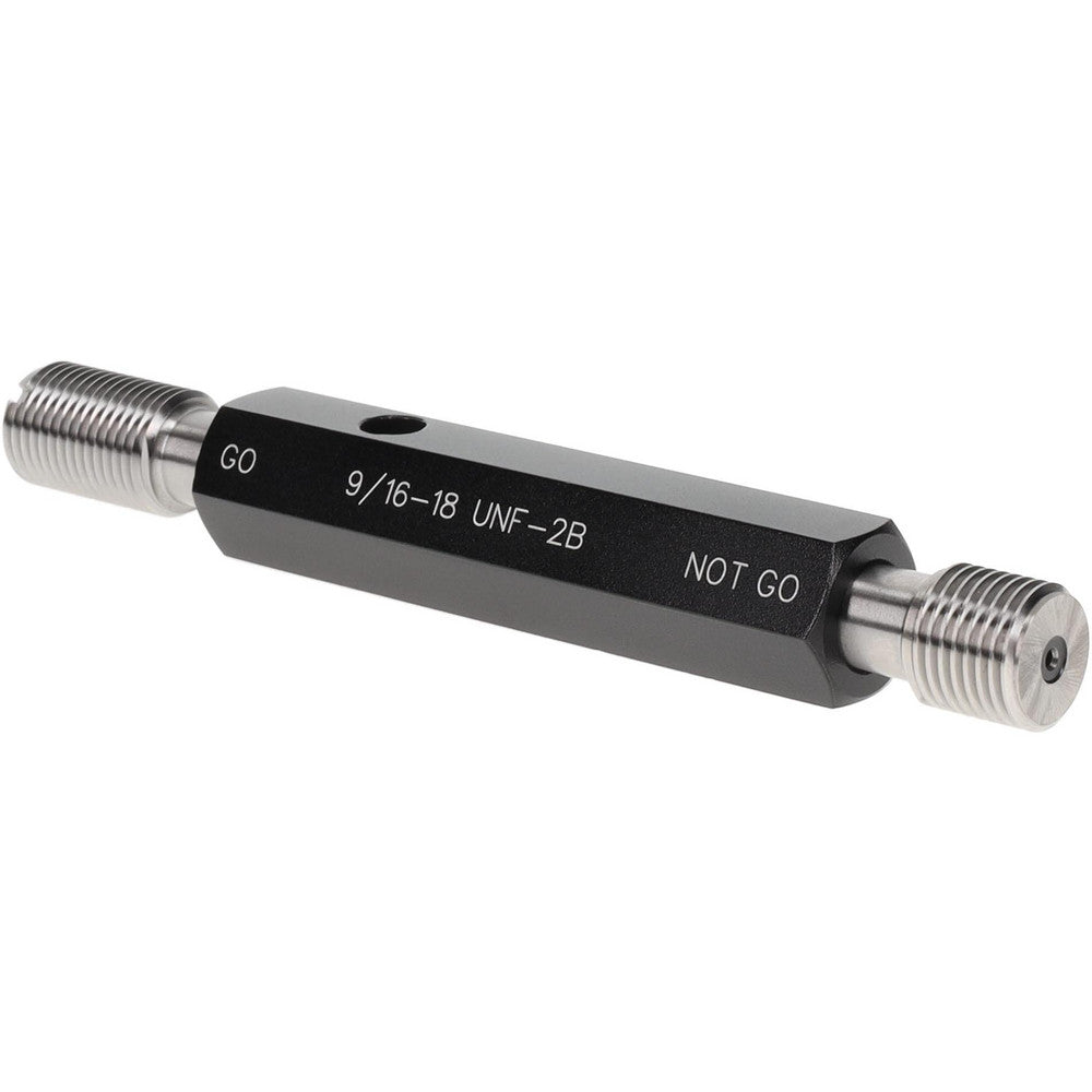 SPI 34-407-7 Plug Thread Gage 9/16-18 Thread, 2B Class, Double End, Go & No Go
