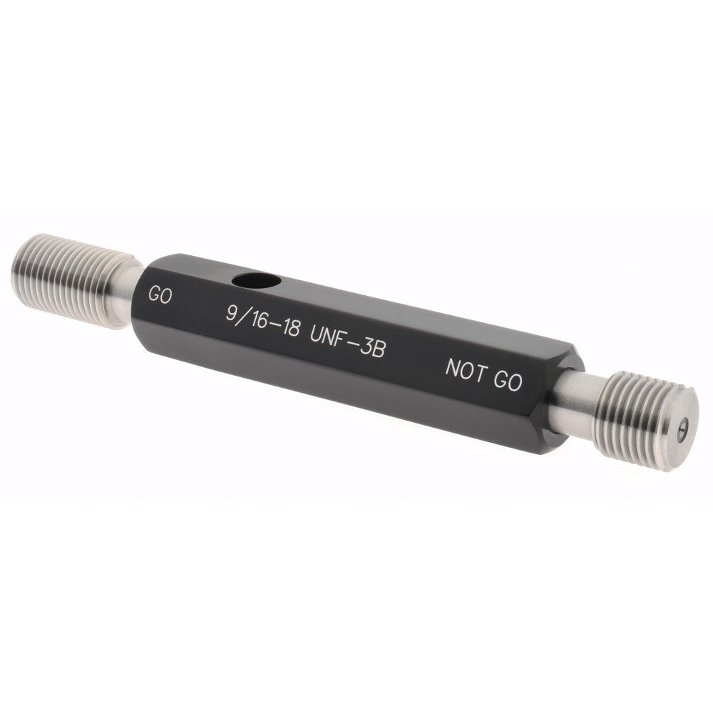 SPI 34-408-5 Plug Thread Gage 9/16-18 Thread, 3B Class, Double End, Go & No Go