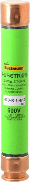 Cooper Bussmann FRS-R-1-4/10 General Purpose Fuse Time Delay, RK5, 1.40 A