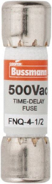 Cooper Bussmann FNQ-4-1/2 General Purpose Fuse Time Delay, 500 V, 4.50 A