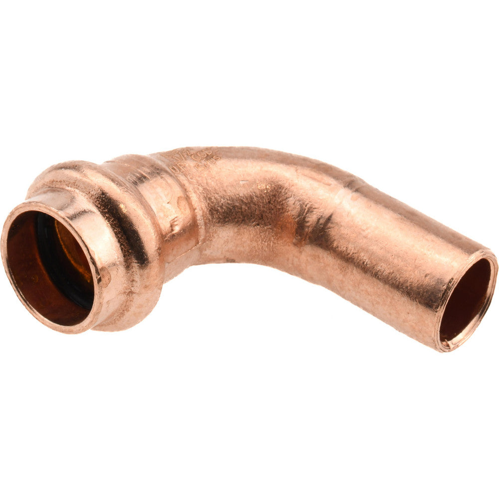 NIBCO 9059110PC Wrot Copper Pipe 90 &deg Elbow 1/2" Fitting, FTG x P, Press Fitting, Lead Free