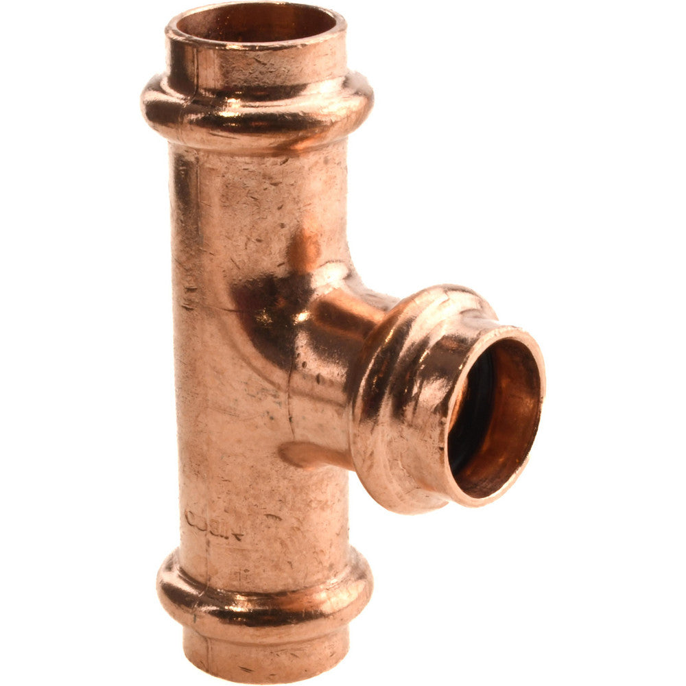 NIBCO 9097200PC Wrot Copper Pipe Tee 1/2" Fitting, P, Press Fitting, Lead Free