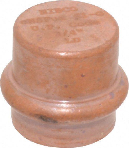 NIBCO 9172700PC Wrot Copper Pipe End Cap 3/4" Fitting, P, Press Fitting, Lead Free