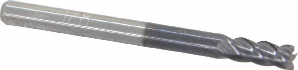 ProMax 111-00824 Square End Mill 1/8" Dia, 1/4" LOC, 4 Flute, Solid Carbide
