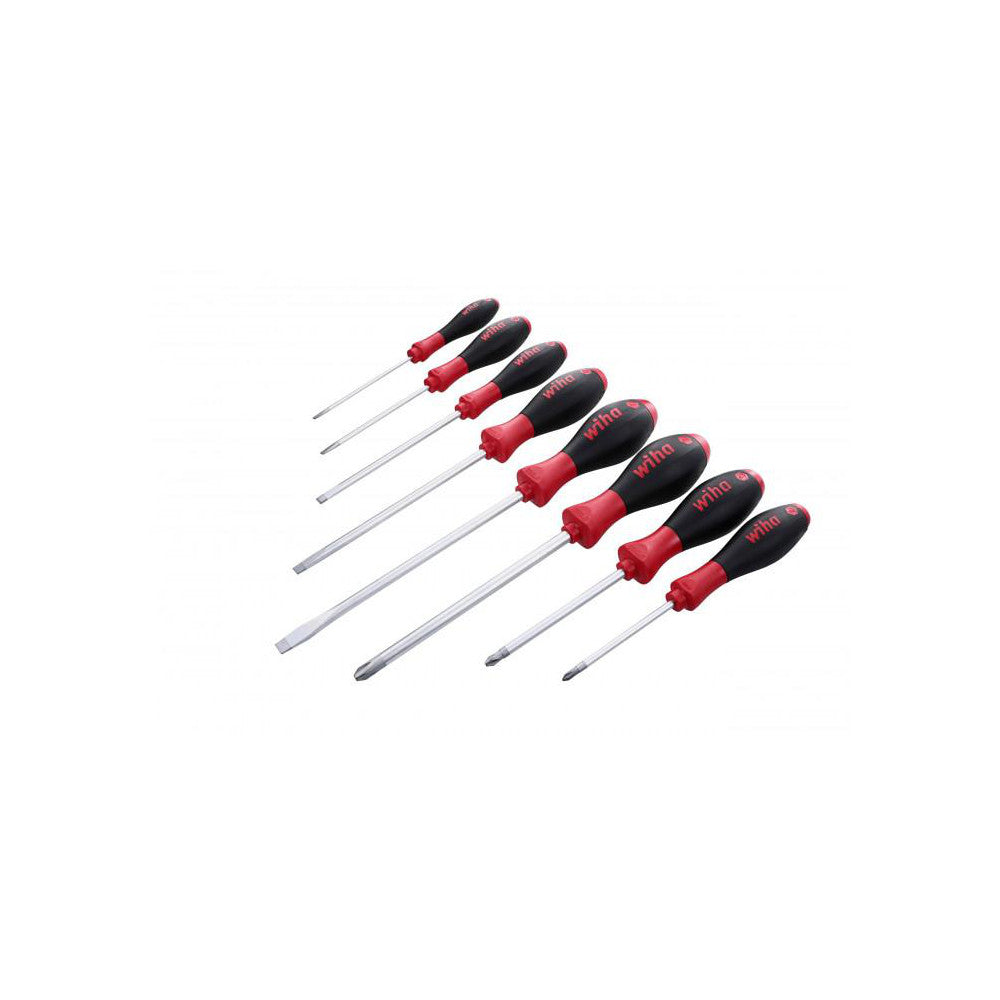 Wiha 30298 Screwdriver Set 8 Pc, Phillips & Slotted