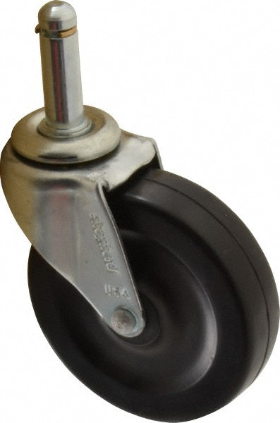 Shepherd 101372 3" Diam x 13/16" Wide x 3-1/2" OAH Stem Mount Swivel Caster