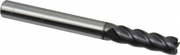 ProMax 129-41614 Corner Radius End Mill 1/4" Dia, 3/4" LOC, 0.03" Radius, 4 Flutes, Solid Carbide