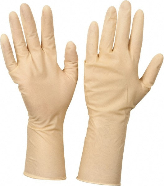 CleanTeam 100-322400/XL Disposable Gloves Series CleanTeam, Size X-Large, 5.0 mil, Latex, Cleanroom Grade, Powder-Free