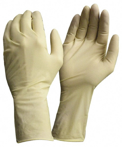 CleanTeam 100-323000/XL Disposable Gloves Series CleanTeam, Size X-Large, 5.0 mil, Latex, Cleanroom Grade, Powder-Free