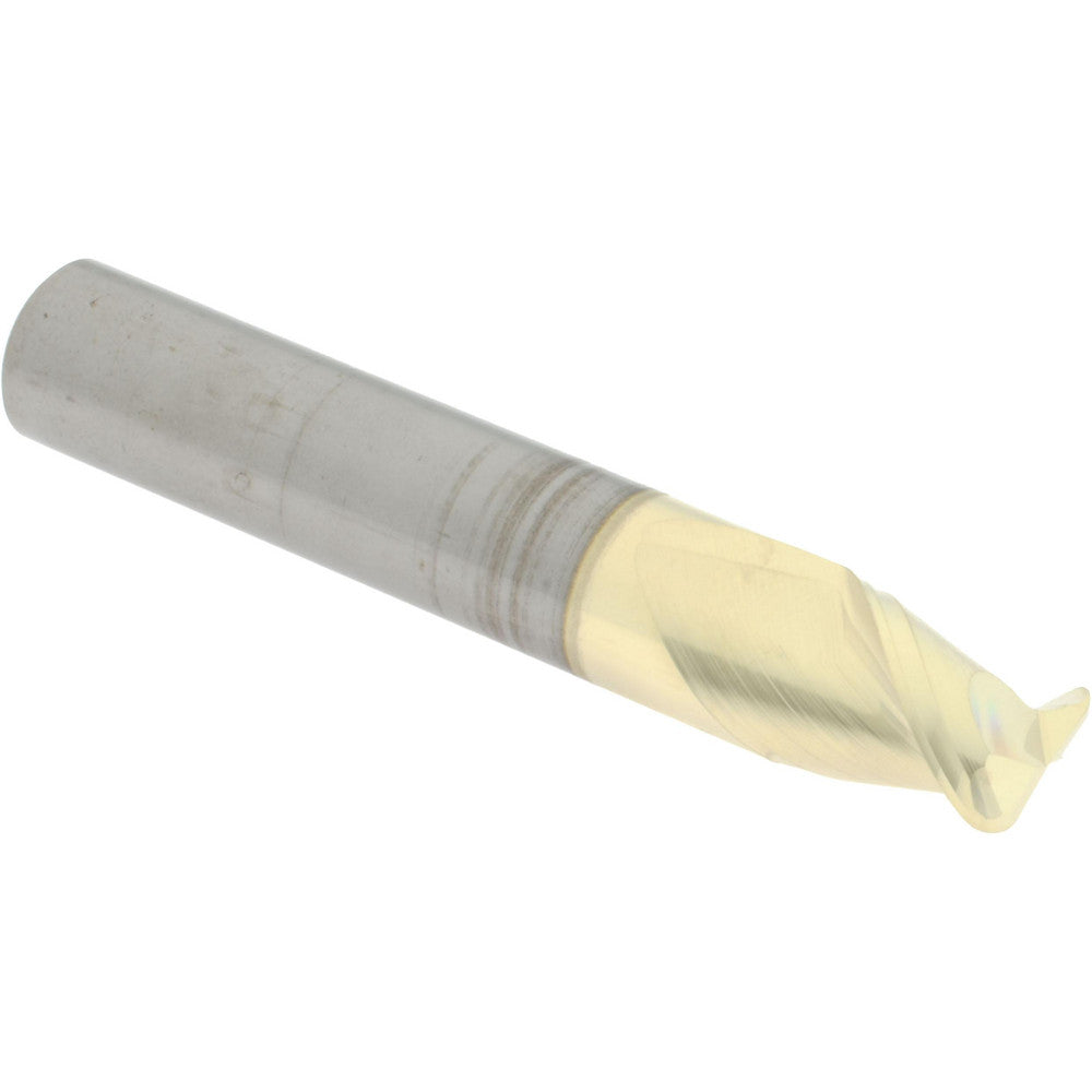 Accupro 313288 Corner Radius End Mill 1/2" Dia, 5/8" LOC, 45 deg Helix, Corner Radius End, Centercutting