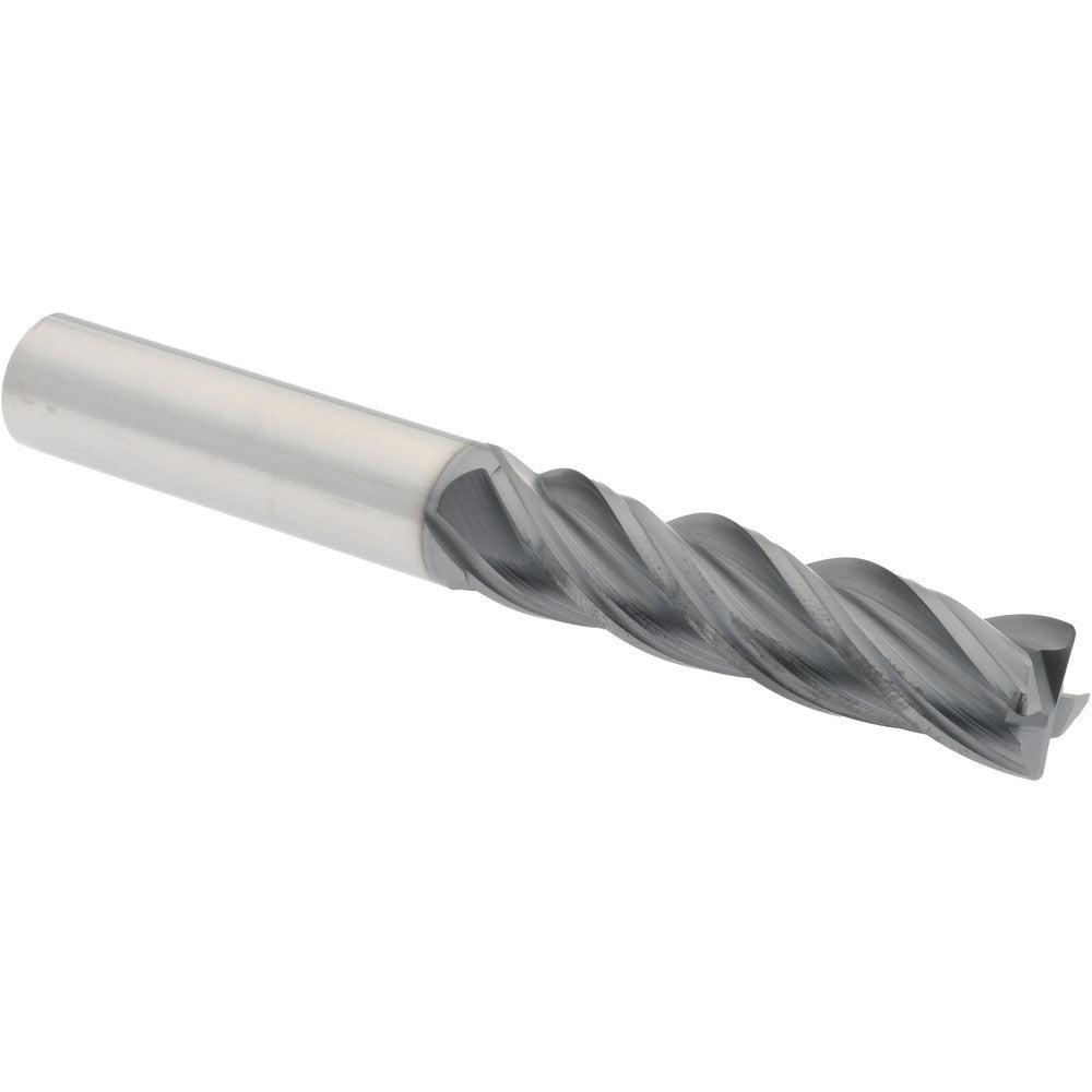 Accupro 95168312 Corner Radius End Mill 1/2" Dia, 2" LOC, 0.0300" Radius, 4 Flute, Solid Carbide