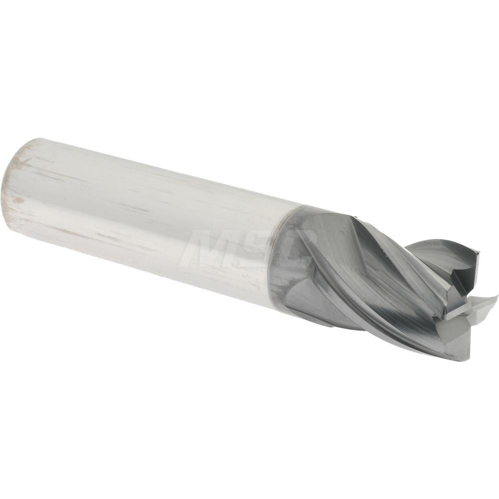 Accupro 95168668 Corner Radius End Mill 5/8" Dia, 3/4" LOC, 0.0250" Radius, 4 Flute, Solid Carbide