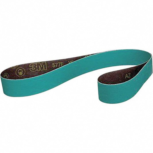 3M 7010363096 Abrasive Belt 2" Wide, 48" Long, 60 Grit, Zirconia Alumina