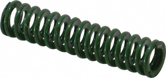 Dayton Lamina 9-0606-11 Die Spring 3/8" Hole Dia, 3/16" Rod Dia, 1-1/2" Free Length, Green