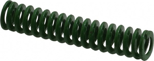 Dayton Lamina 9-0607-11 Die Spring 3/8" Hole Dia, 3/16" Rod Dia, 1-3/4" Free Length, Green