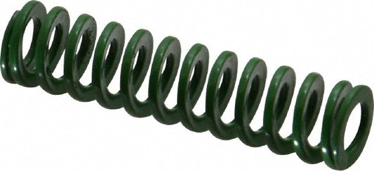 Dayton Lamina 9-0808-11 Die Spring 1/2" Hole Dia, 9/32" Rod Dia, 2" Free Length, Green