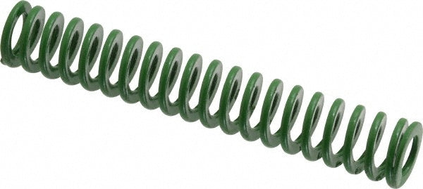 Dayton Lamina 9-0812-11 Die Spring 1/2" Hole Dia, 9/32" Rod Dia, 3" Free Length, Green