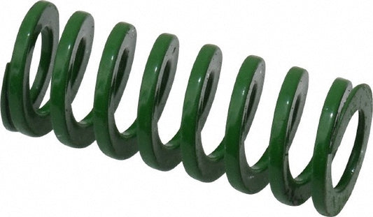 Dayton Lamina 9-1006-11 Die Spring 5/8" Hole Dia, 11/32" Rod Dia, 1-1/2" Free Length, Green