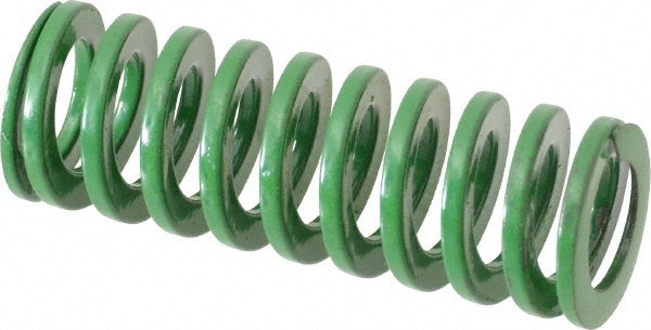 Dayton Lamina 9-1007-11 Die Spring 5/8" Hole Dia, 11/32" Rod Dia, 1-3/4" Free Length, Green