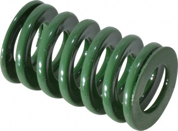 Dayton Lamina 9-1205-11 Die Spring 3/4" Hole Dia, 3/8" Rod Dia, 1-1/4" Free Length, Green