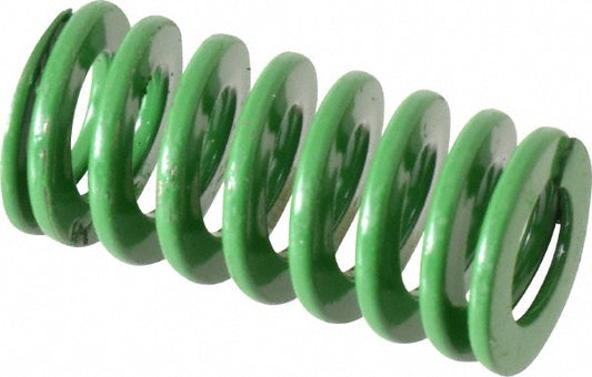 Dayton Lamina 9-1206-11 Die Spring 3/4" Hole Dia, 3/8" Rod Dia, 1-1/2" Free Length, Green
