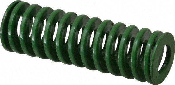 Dayton Lamina 9-1612-11 Die Spring 1" Hole Dia, 1/2" Rod Dia, 3" Free Length, Green