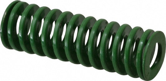 Dayton Lamina 9-1612-11 Die Spring 1" Hole Dia, 1/2" Rod Dia, 3" Free Length, Green