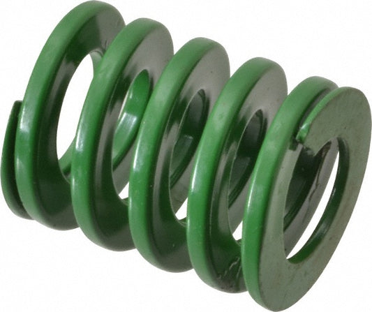 Dayton Lamina 9-2006-11 Die Spring 1-1/4" Hole Dia, 5/8" Rod Dia, 1-1/2" Free Length, Green