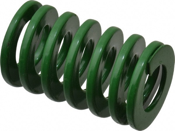 Dayton Lamina 9-2008-11 Die Spring 1-1/4" Hole Dia, 5/8" Rod Dia, 2" Free Length, Green