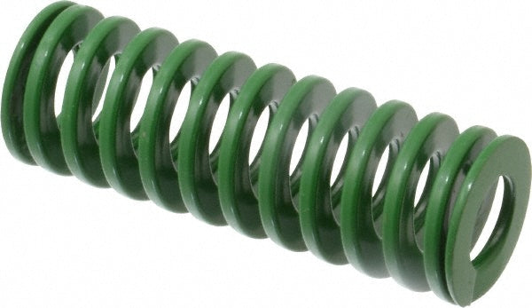 Dayton Lamina 9-2014-11 Die Spring 1-1/4" Hole Dia, 5/8" Rod Dia, 3-1/2" Free Length, Green