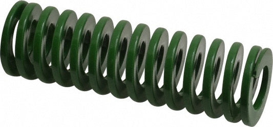 Dayton Lamina 9-2016-11 Die Spring 1-1/4" Hole Dia, 5/8" Rod Dia, 4" Free Length, Green