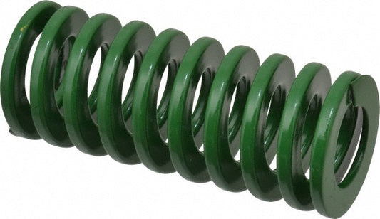 Dayton Lamina 9-2414-11 Die Spring 1-1/2" Hole Dia, 3/4" Rod Dia, 3-1/2" Free Length, Green