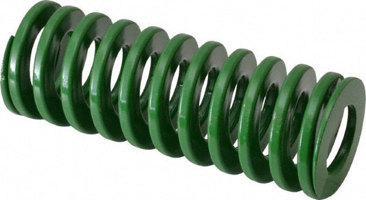 Dayton Lamina 9-2416-11 Die Spring 1-1/2" Hole Dia, 3/4" Rod Dia, 4" Free Length, Green