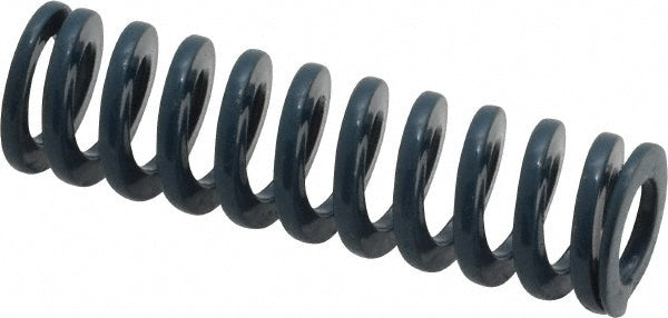 Dayton Lamina 9-0807-21 Die Spring 1/2" Hole Dia, 9/32" Rod Dia, 1-3/4" Free Length, Blue
