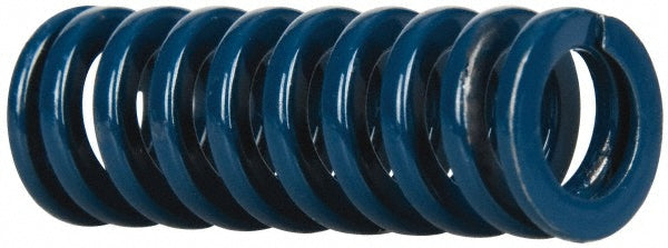 Dayton Lamina 9-1007-21 Die Spring 5/8" Hole Dia, 11/32" Rod Dia, 1-3/4" Free Length, Blue