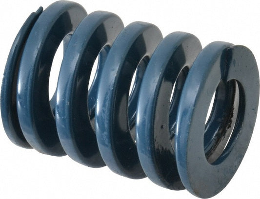 Dayton Lamina 9-1605-21 Die Spring 1" Hole Dia, 1/2" Rod Dia, 1-1/4" Free Length, Blue