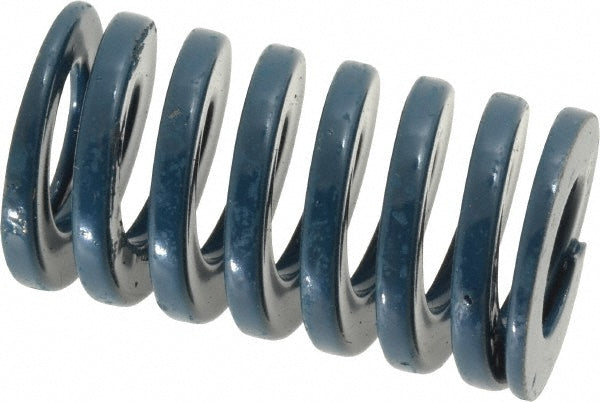 Dayton Lamina 9-1607-21 Die Spring 1" Hole Dia, 1/2" Rod Dia, 1-3/4" Free Length, Blue