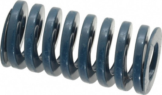 Dayton Lamina 9-1608-21 Die Spring 1" Hole Dia, 1/2" Rod Dia, 2" Free Length, Blue