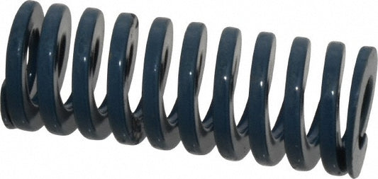 Dayton Lamina 9-1610-21 Die Spring 1" Hole Dia, 1/2" Rod Dia, 2-1/2" Free Length, Blue