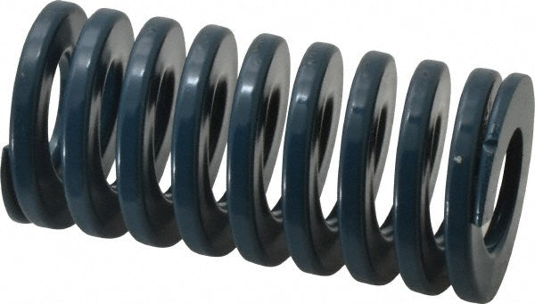 Dayton Lamina 9-3216-21 Die Spring 2" Hole Dia, 1" Rod Dia, 4" Free Length, Blue
