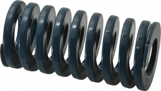 Dayton Lamina 9-3216-21 Die Spring 2" Hole Dia, 1" Rod Dia, 4" Free Length, Blue
