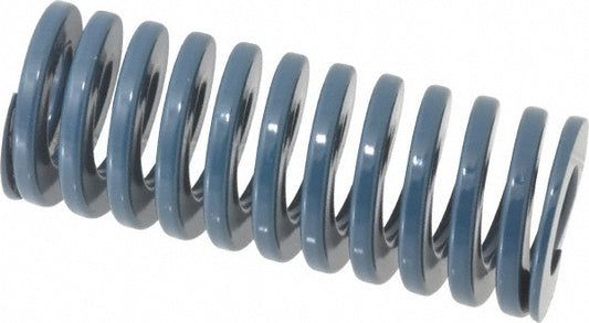 Dayton Lamina 9-3220-21 Die Spring 2" Hole Dia, 1" Rod Dia, 5" Free Length, Blue