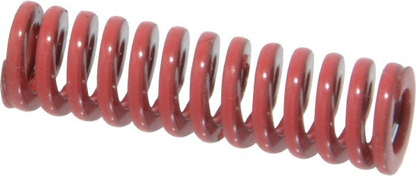 Dayton Lamina 9-0605-26 Die Spring 3/8" Hole Dia, 3/16" Rod Dia, 1-1/4" Free Length, Red