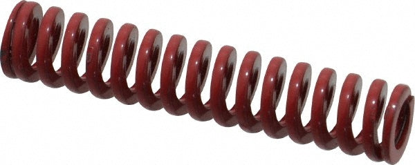 Dayton Lamina 9-0607-26 Die Spring 3/8" Hole Dia, 3/16" Rod Dia, 1-3/4" Free Length, Red