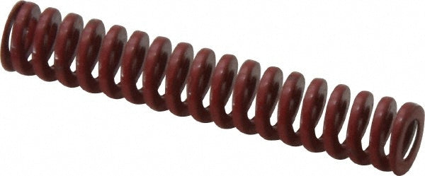 Dayton Lamina 9-0608-26 Die Spring 3/8" Hole Dia, 3/16" Rod Dia, 2" Free Length, Red
